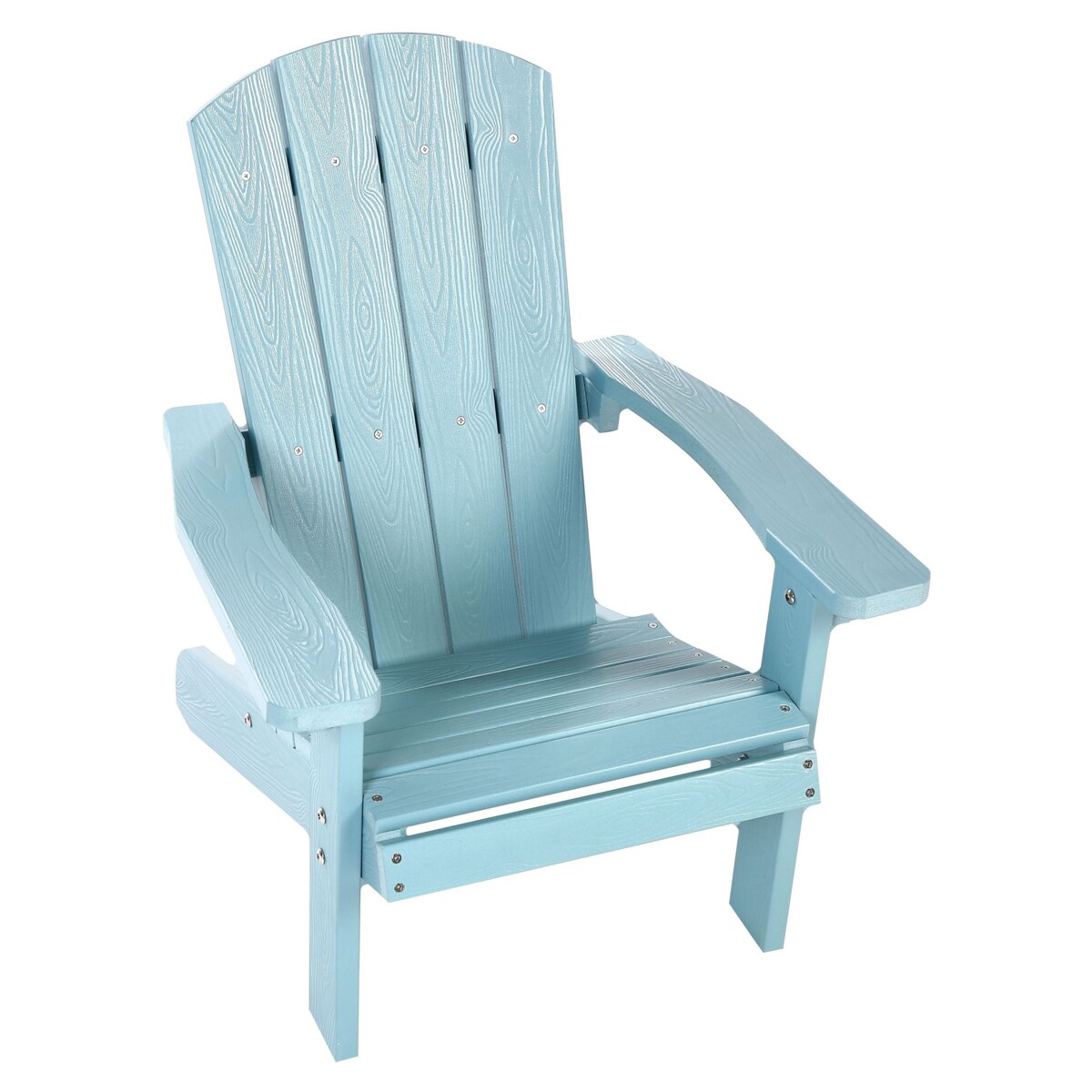 Krzesło ogrodowe dla dzieci jasnoniebieskie ADIRONDACK