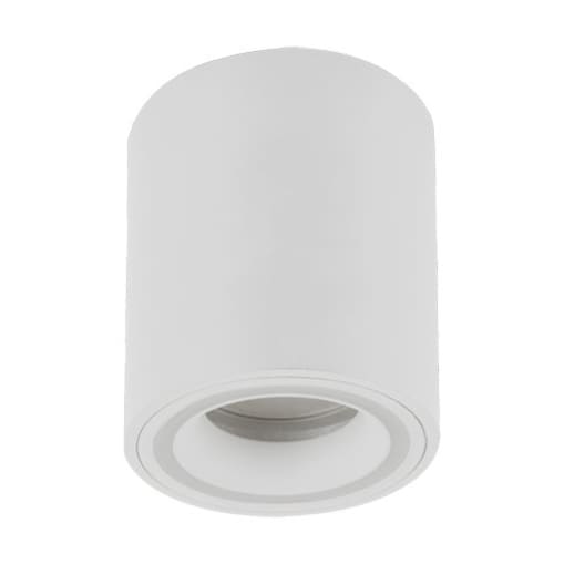 Metalowa lampa sufitowa Indi 04045 biała tuba do przedpokoju