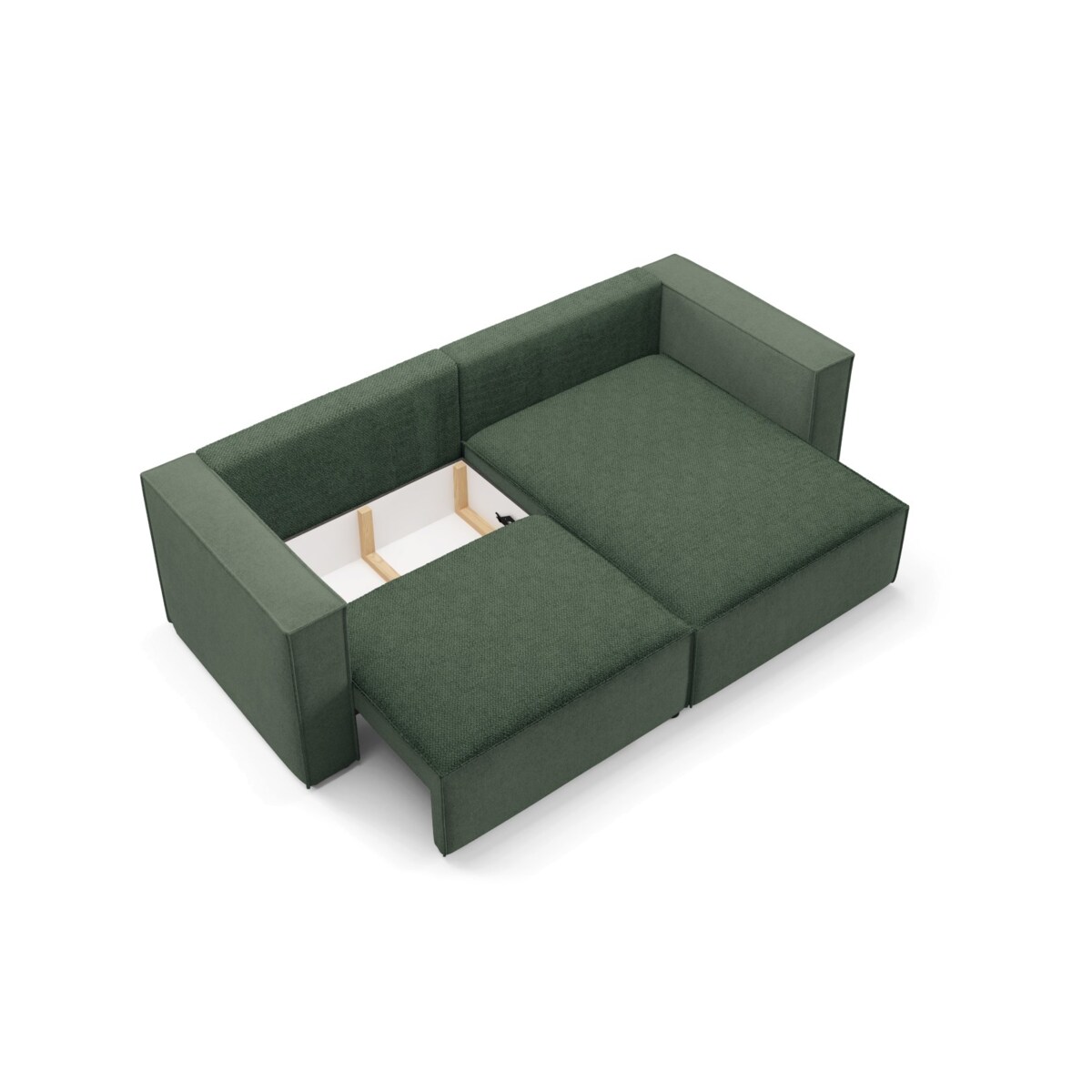 Narożnik KEYMON z funkcją spania Kolor: Dunbar 55 / Sicuro 5