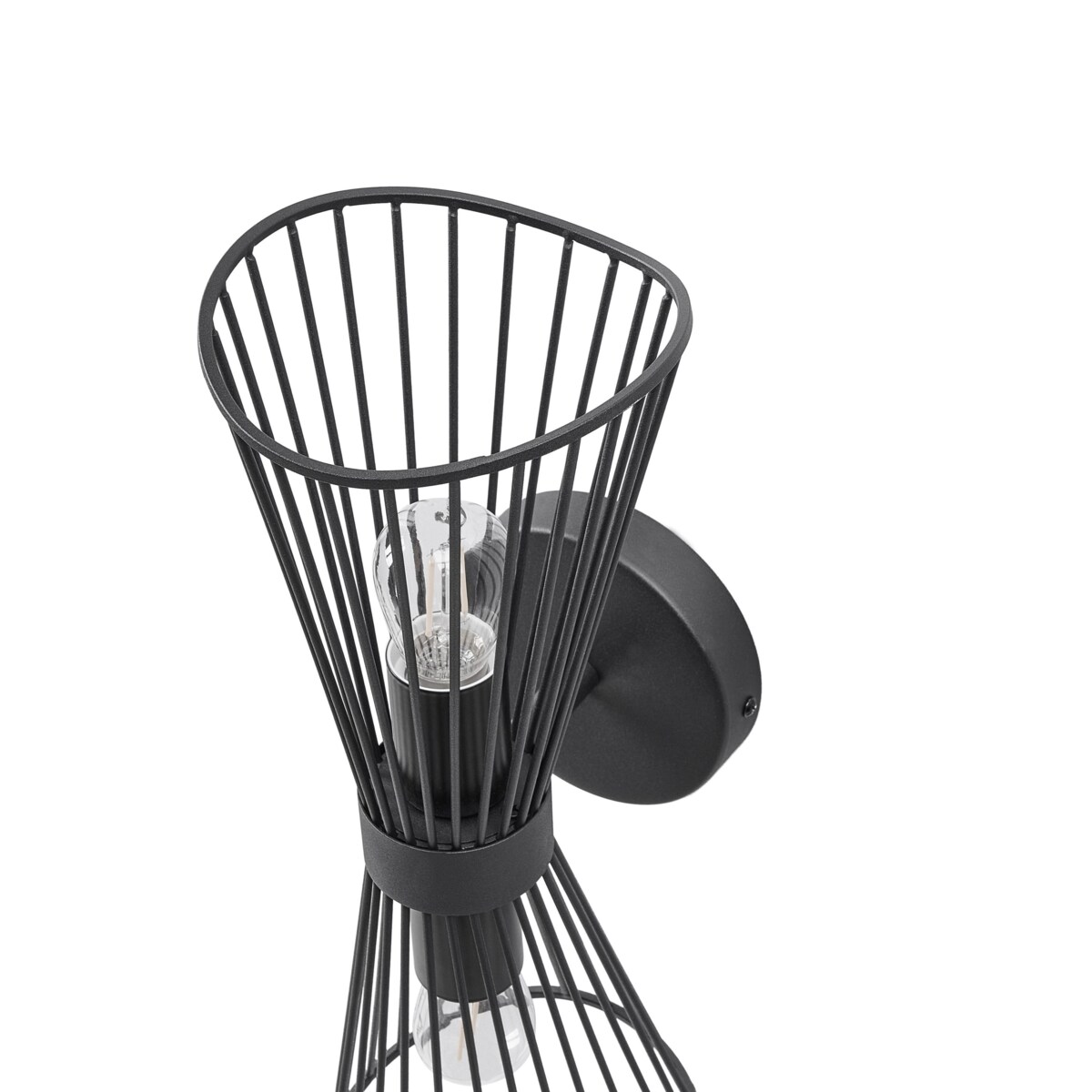 Lampa ścienna PARADA Metal Czarny