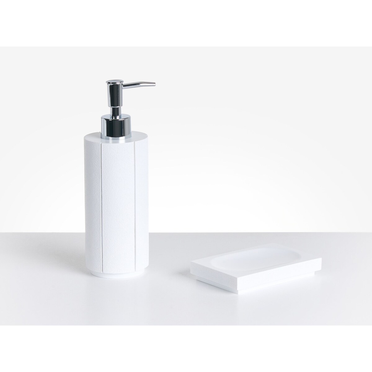 Zestaw akcesoriów łazienkowych 5 elementów HUALLAGA Biały