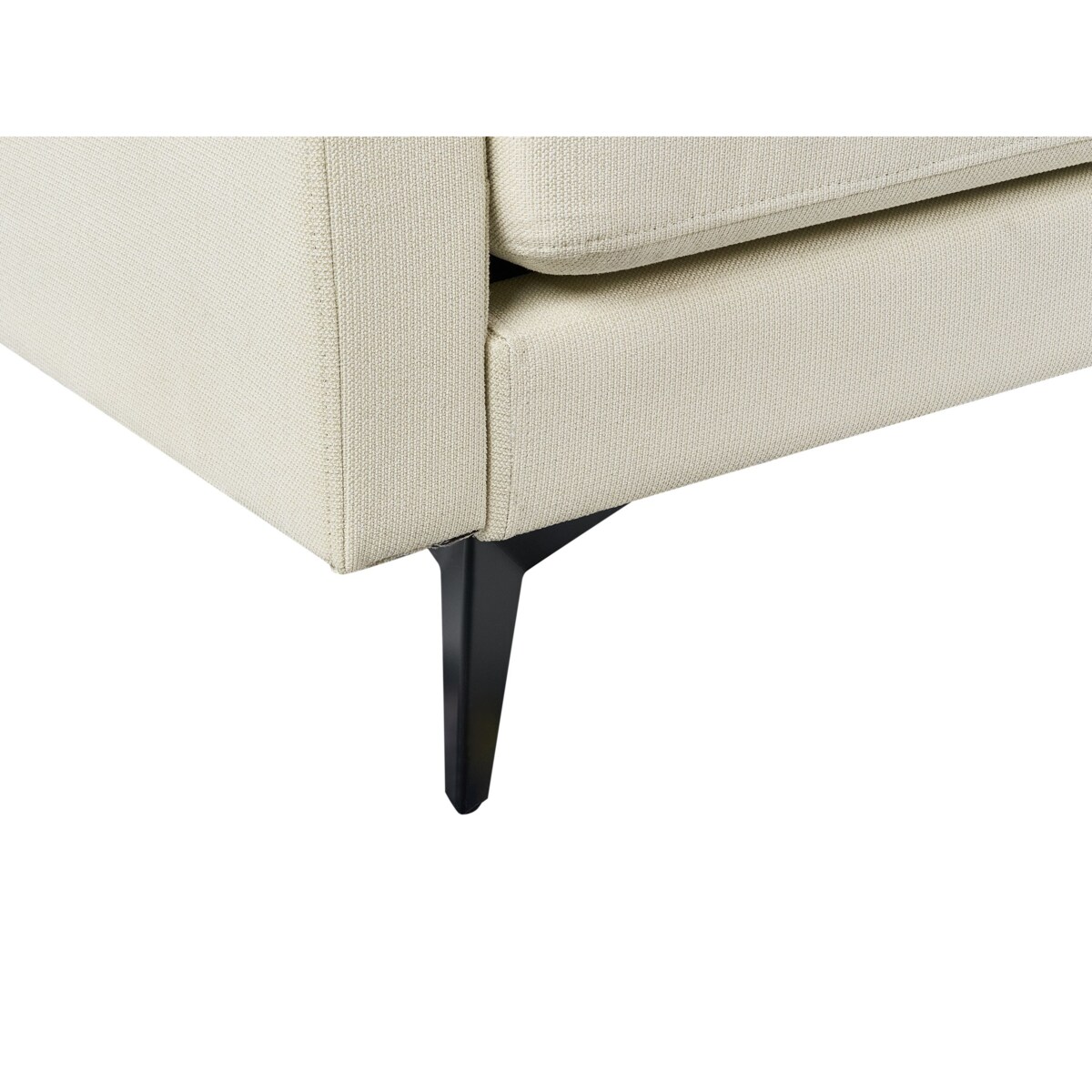 Sofa 3-osobowa jasnobeżowa MALA