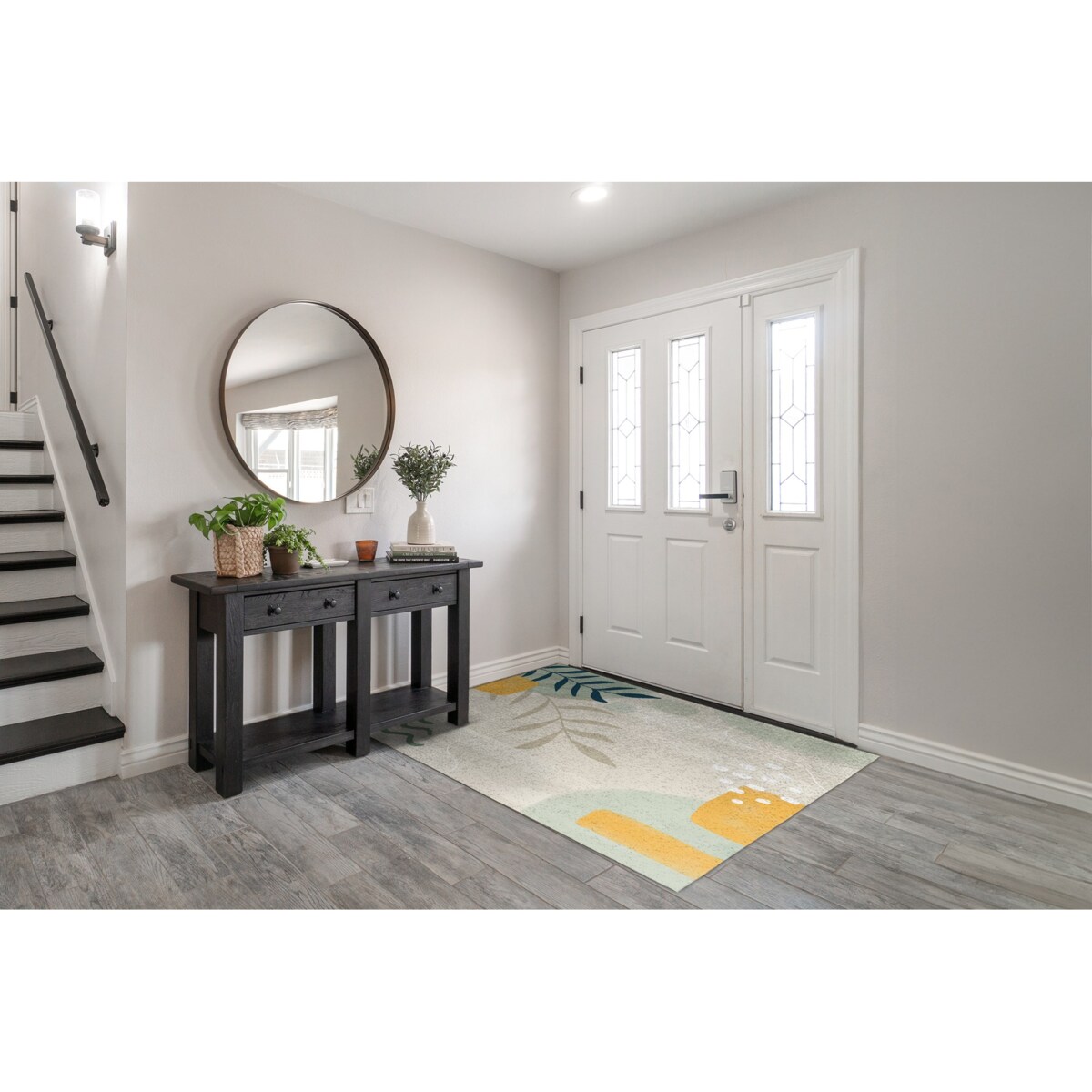 Wycieraczka XXL do wnętrz Geometryczna Abstrakcja 150x100 cm