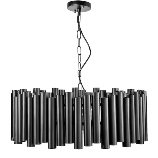 Lampa Sufitowa Wisząca App1306-C Czarny, Metal