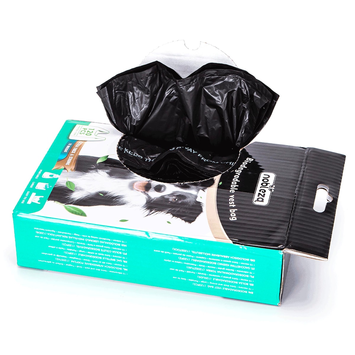 Woreczki Na Psie Odchody Biodegradowalne 120 Sztuk