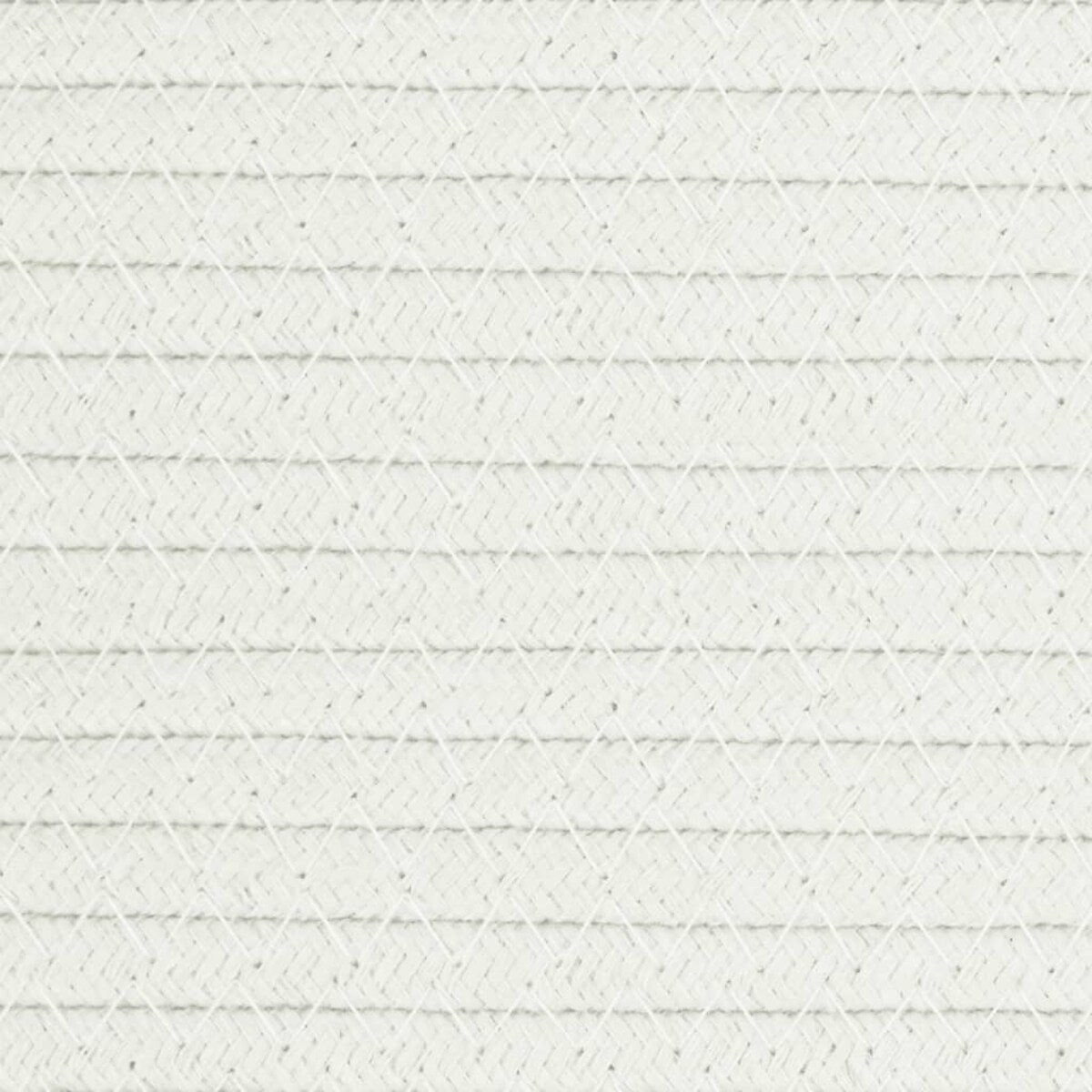 vidaXL Kosz do przechowywania, szaro-biały, Ø40x25 cm, bawełna