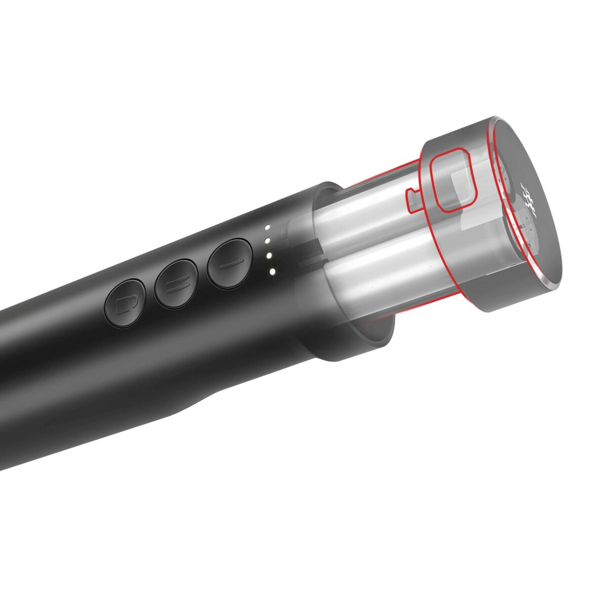 ZWILLING XTEND Bezprzewodowy blender ręczny (bez baterii) czarny