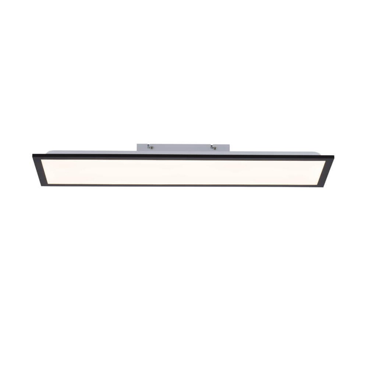 Sypialniana lampa sufitowa Flat LED 14W prostokąt czarny