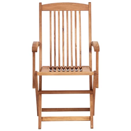 Zestaw 2 krzeseł ogrodowych z poduszkami MAUI PREMIUM Drewno akacjowe Jasnozielony