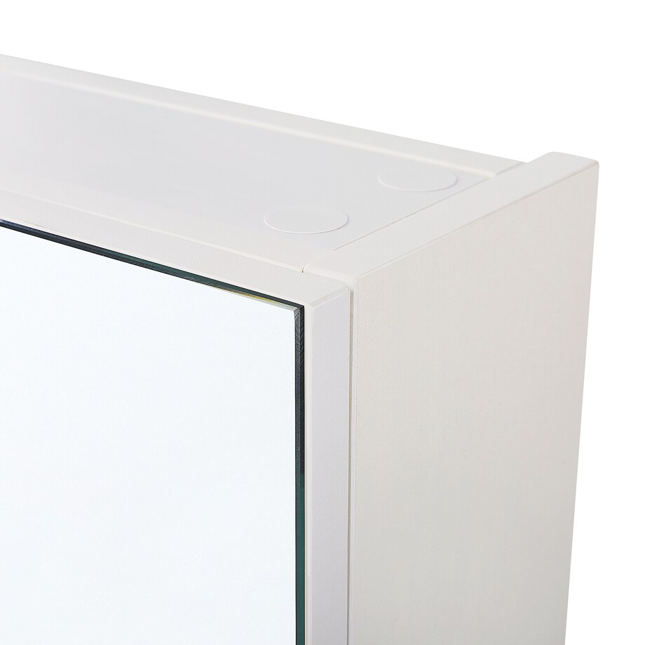 Szafka łazienkowa wisząca z lustrem NAVARRA 80 cm 70 cm Biały