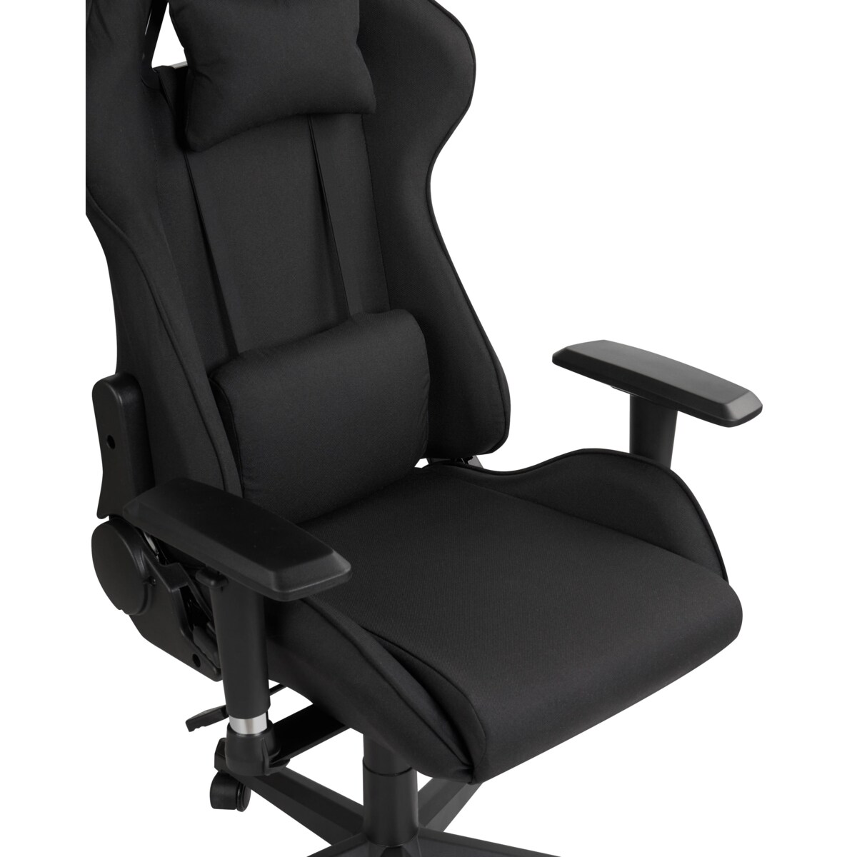 Krzesło biurowe regulowane czarne WARRIOR