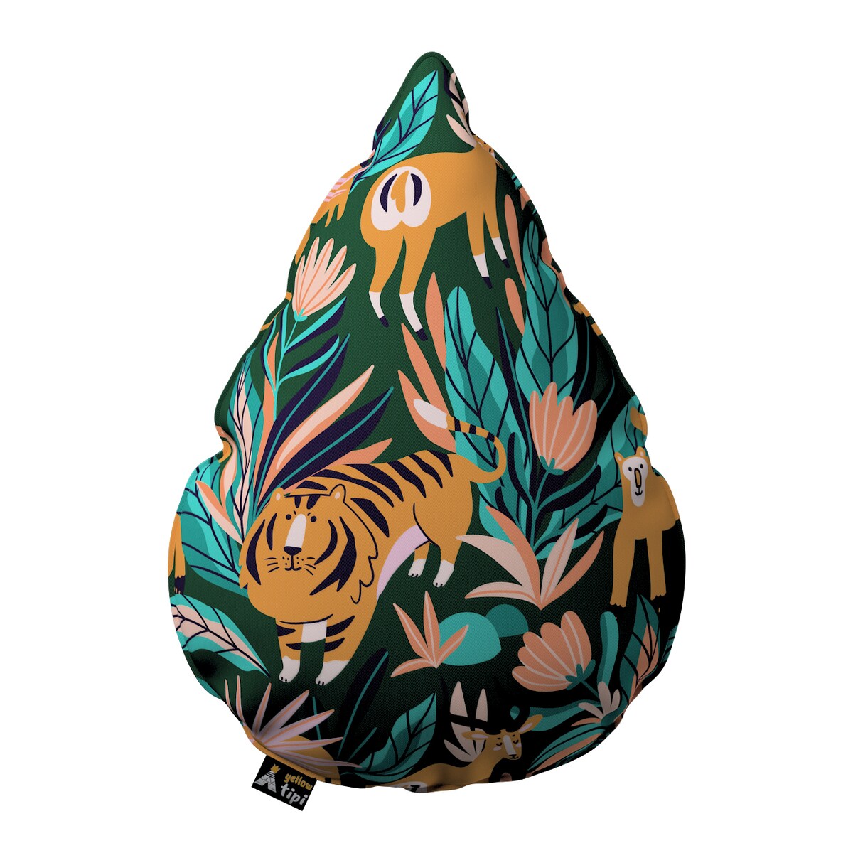 Poduszka Sweet Drop, zielony, 55x15x35cm, Magic Collection