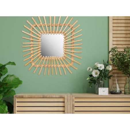 LUSTRO ŚCIENNE BOHO 45CM QDJ071