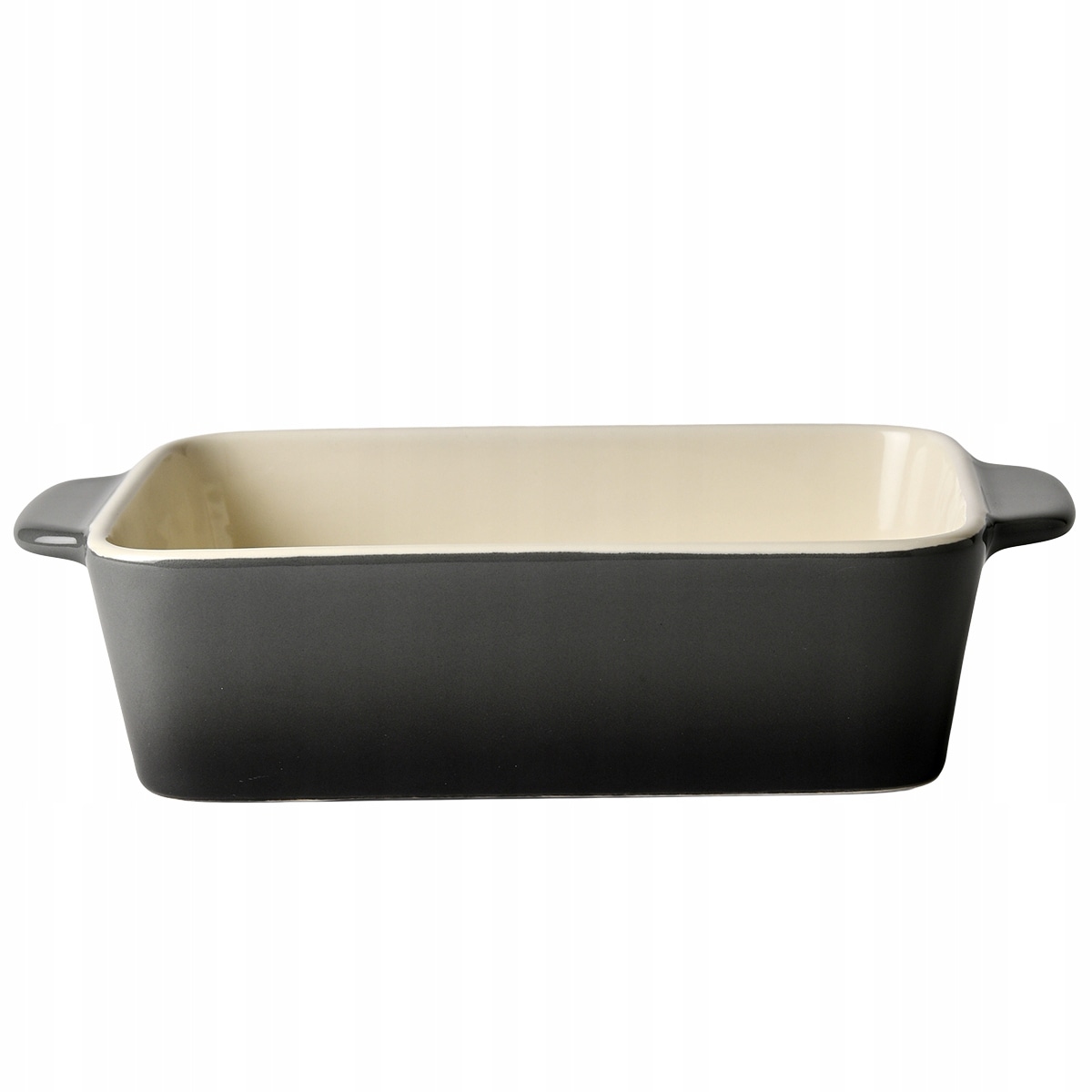 NACZYNIE ŻAROODPORNE MAŁE 20cm CERAMICZNE DO AIRFRYER ZAPIEKANIA SZARE