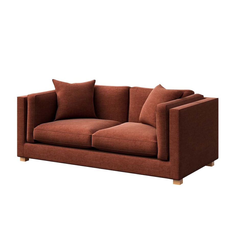 Pomo sofa 2 osobowa Ceglana