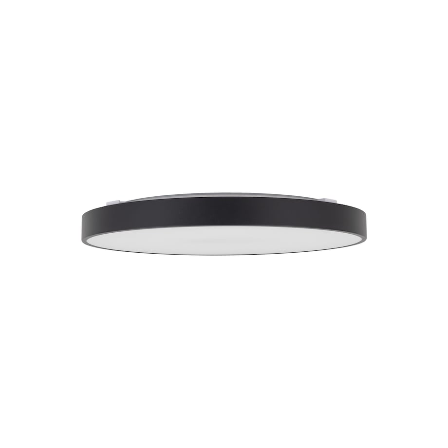 Lampa Sufitowa Łazienkowa Tk Lighting Velis Czarny Plafon Led 40W Ip54 Zmienna Barwa, Ściemniany