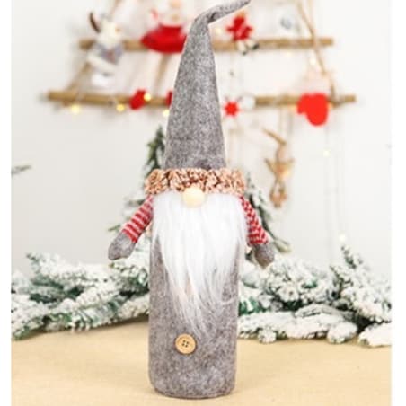 Ubranko Pokrowiec Ozdoba Na Butelkę Skrzat Krasnal