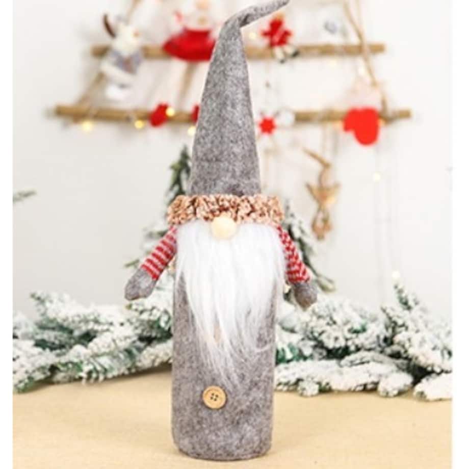 Ubranko Pokrowiec Ozdoba Na Butelkę Skrzat Krasnal