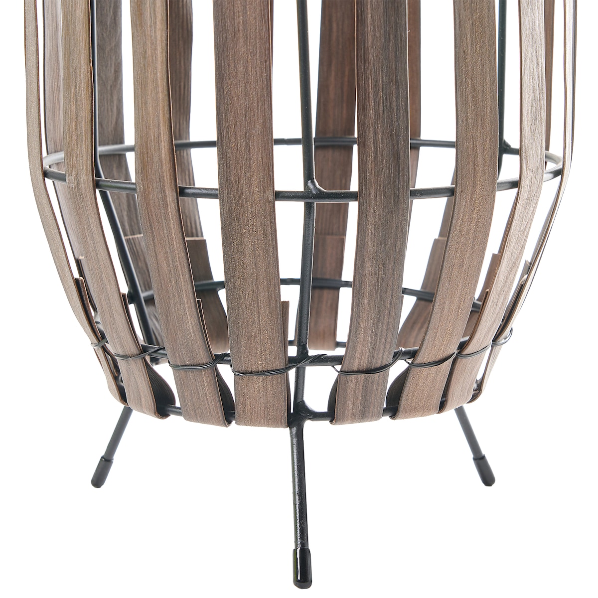Lampion solarny MUZIZI 69 cm Ciemnobrązowy