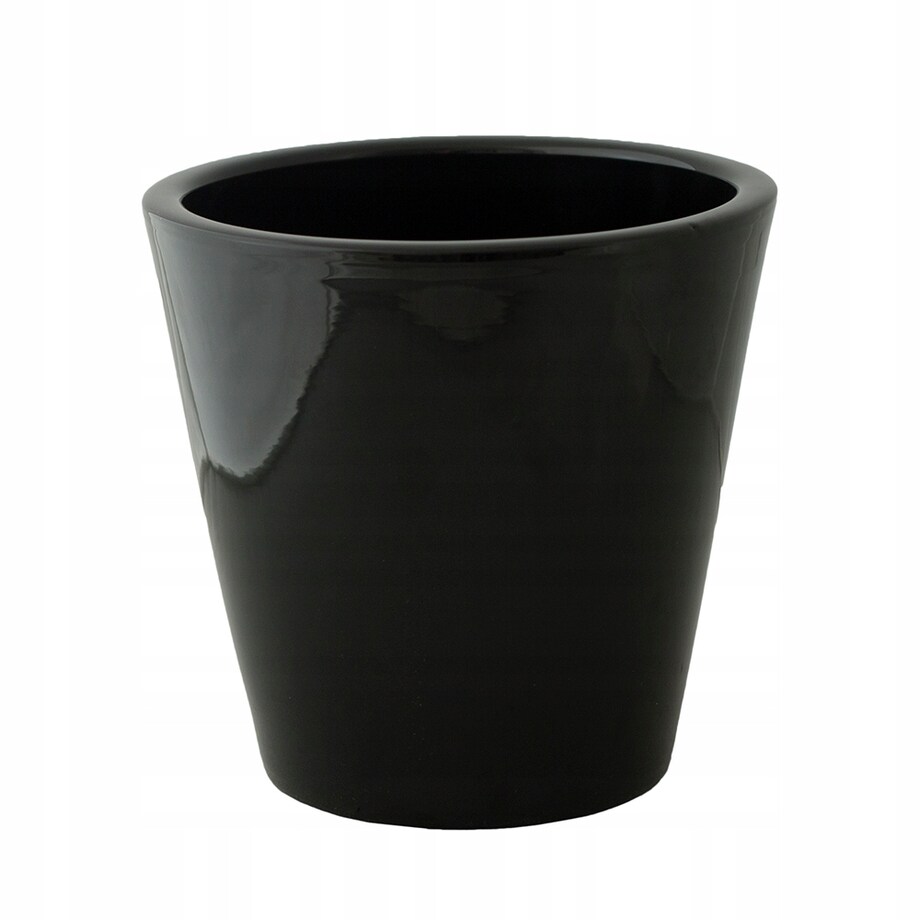 DONICA SOFIA ceramiczna czarny połysk śr. 19cm