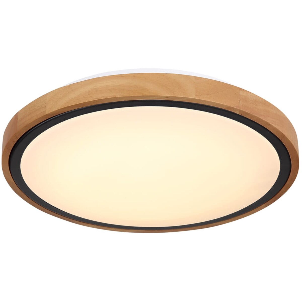 Plafon okrągły Bruno 41764-12 ekologiczny LED 12W drewniany