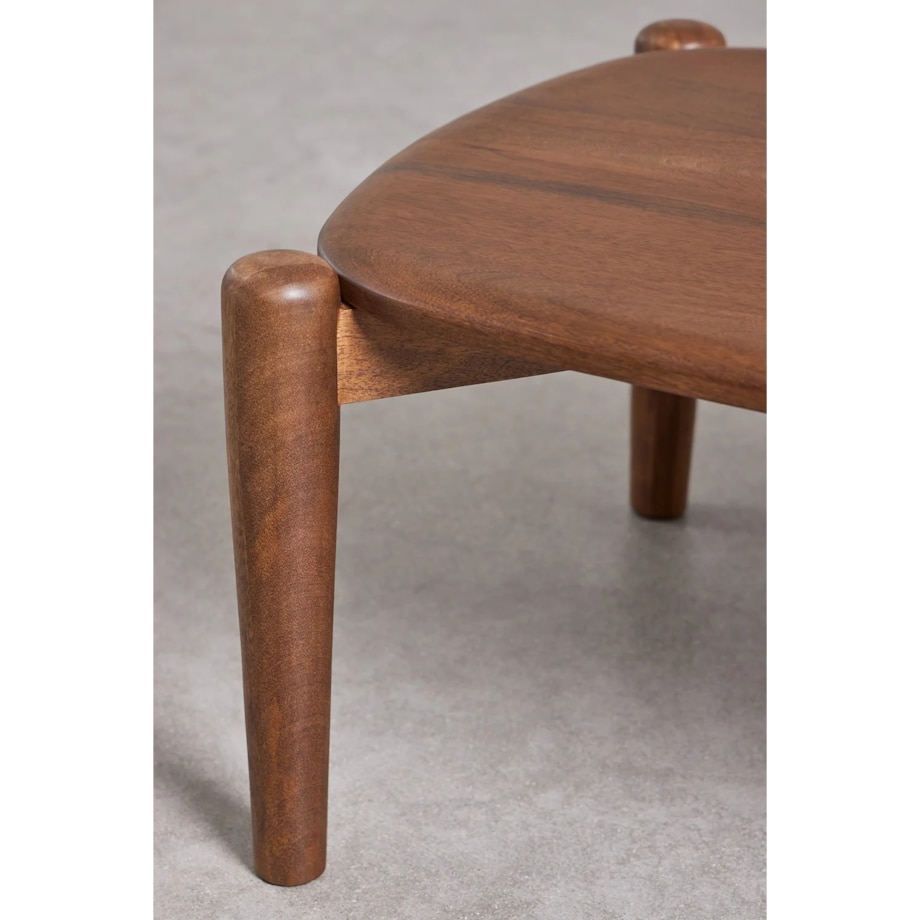 Prostokątny stolik kawowy z drewna mango,120x60 cm, Gina