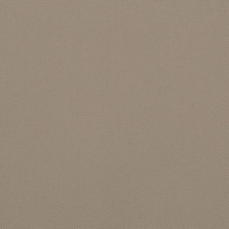 vidaXL Okrągła poduszka, kolor taupe, Ø 60 x11 cm, tkanina Oxford