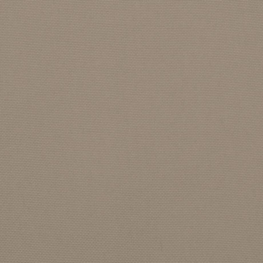 vidaXL Okrągła poduszka, kolor taupe, Ø 60 x11 cm, tkanina Oxford