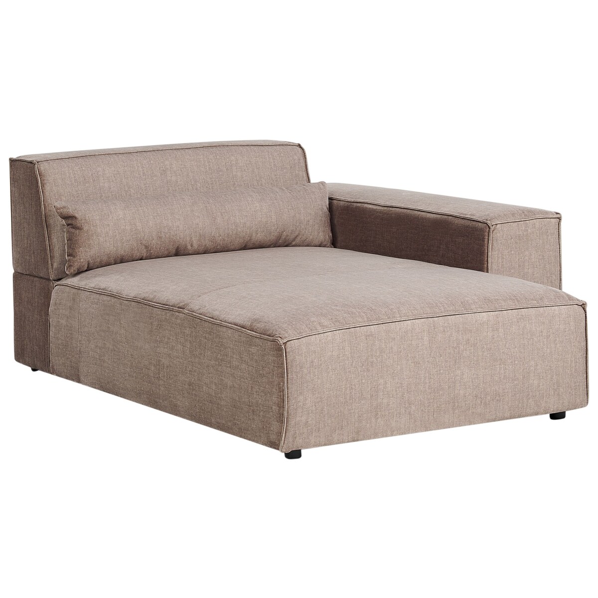 Narożnik modułowy HELLNAR Jasnobrązowy dla 2 osób Lewostronny