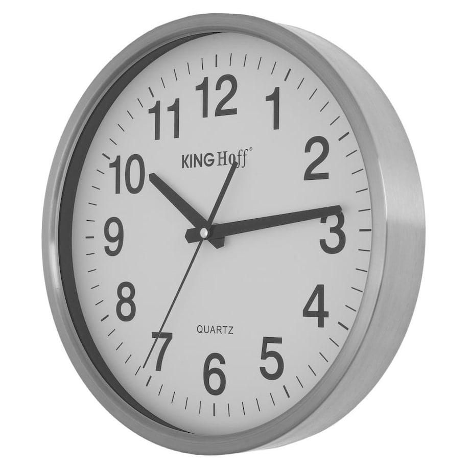 Zegar ścienny 30cm KINGHOFF