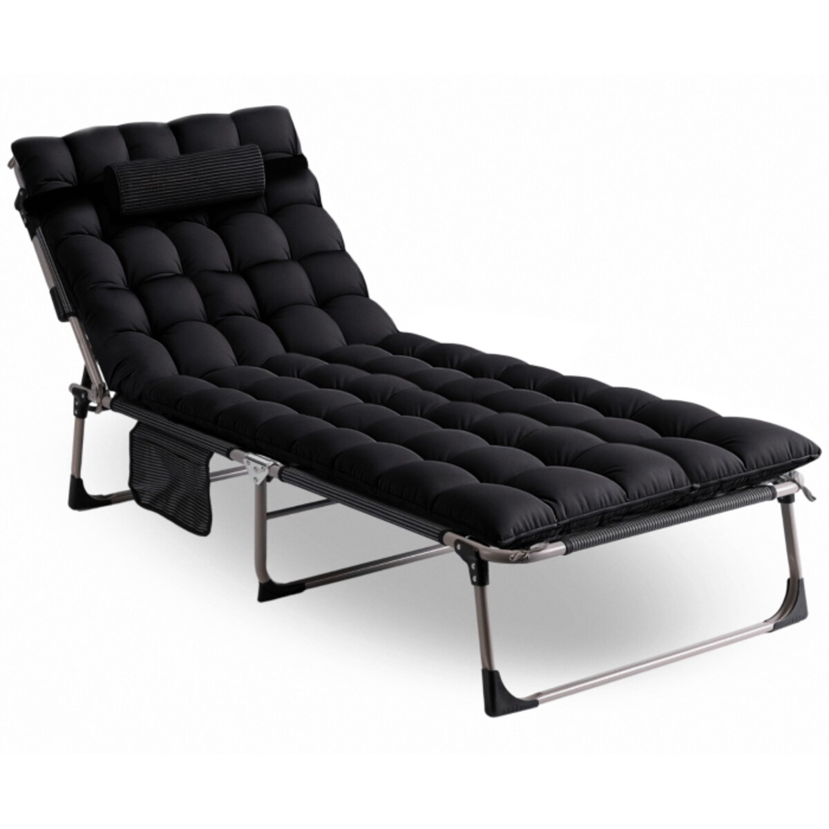 Leżak Ogrodowy Łóżko Polowe Fotel Turystyczny Rozkładany Leżanka VENUS