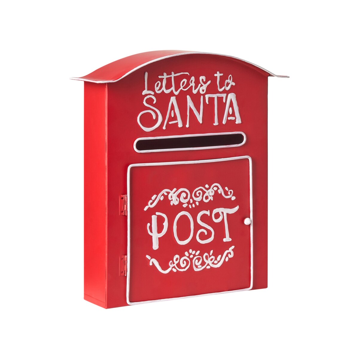Skrzynka na listy świąteczna ESPOO 30 cm Czerwony