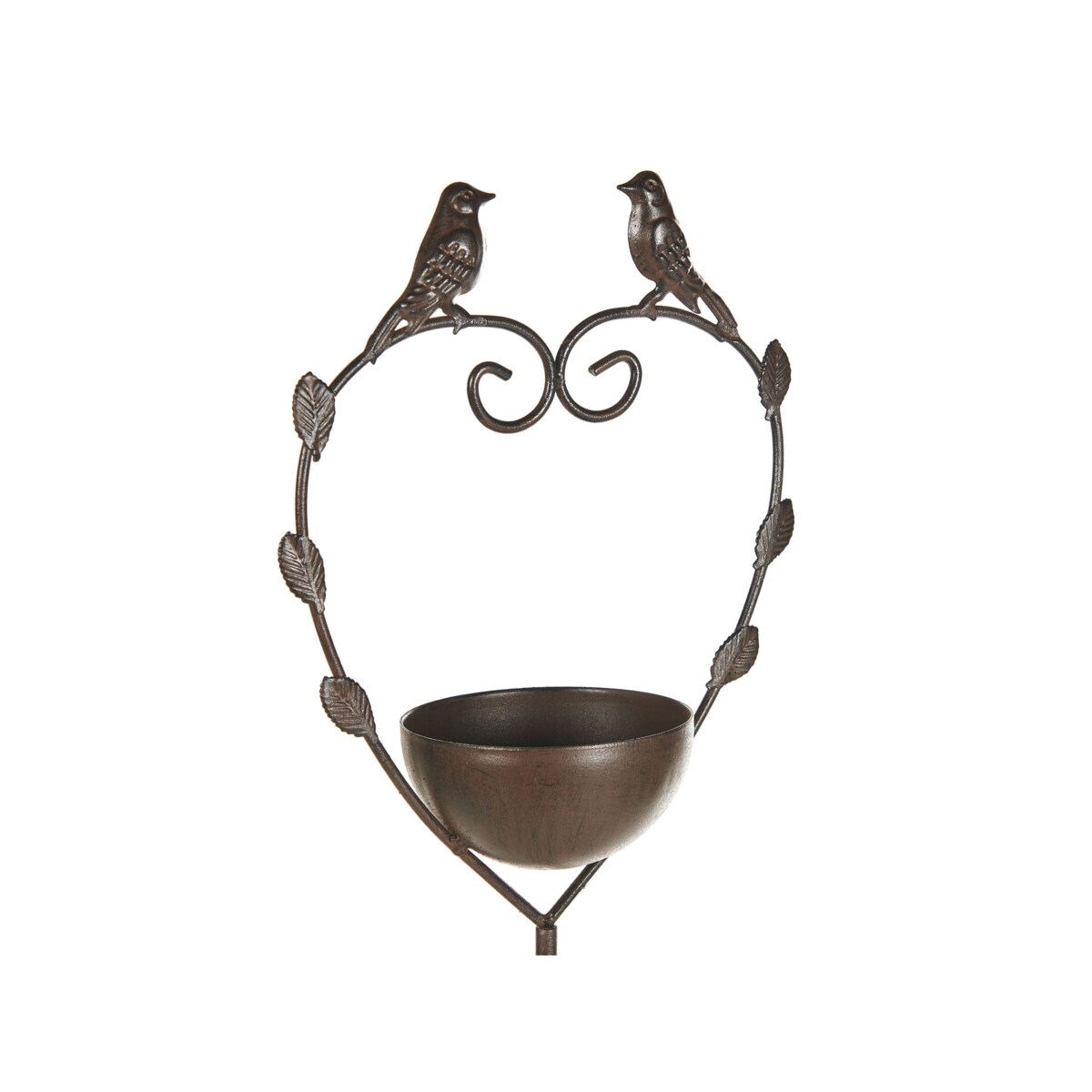 Ogrodowe poidełko dla ptaków brązowe SPARROW