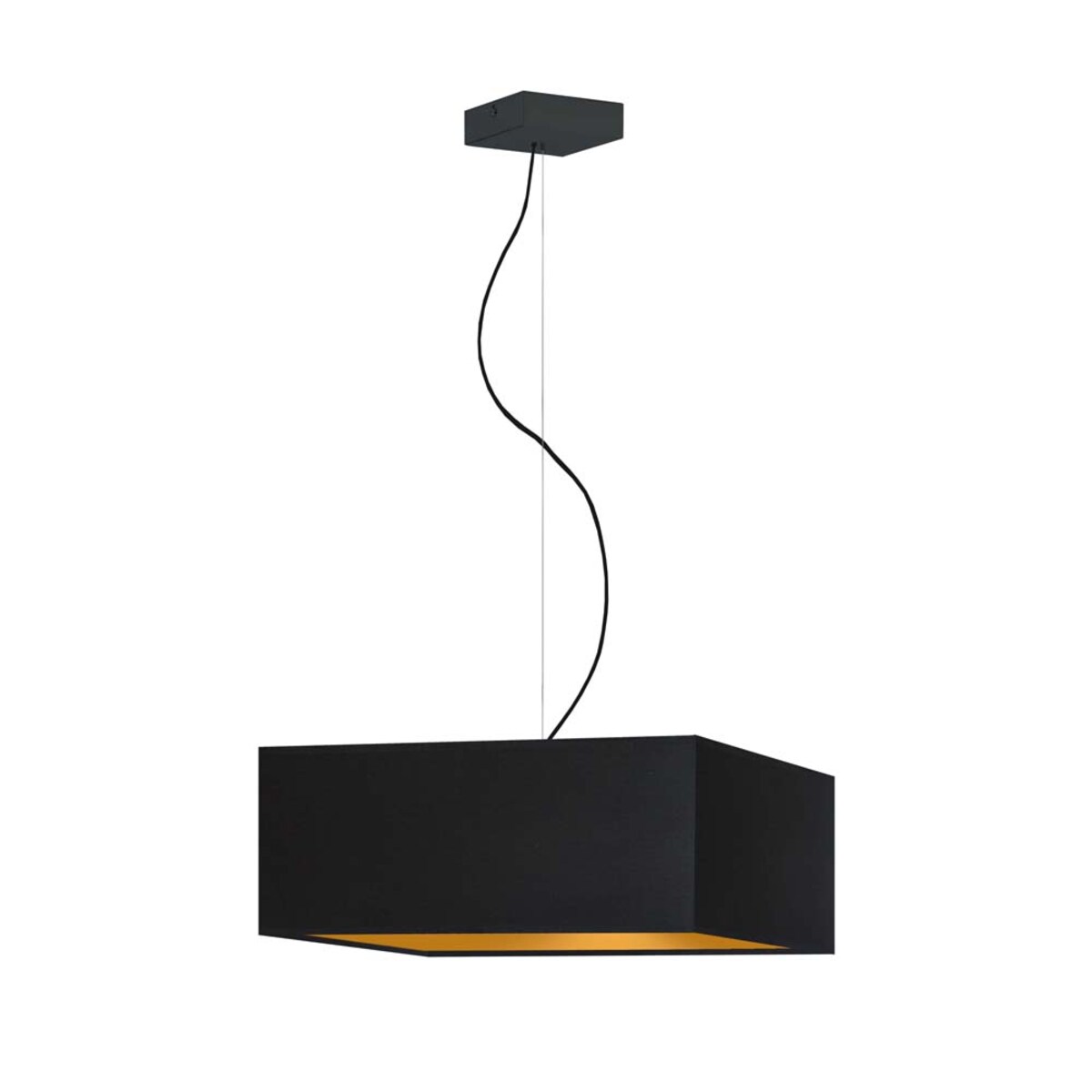 Lampa sufitowa żyrandol lampa wisząca z abażurem kwadrat MOTO