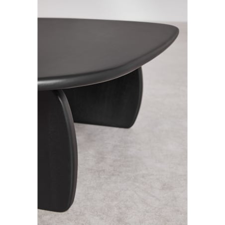 Stolik kawowy owalny 110x70 cm z drewna mango Agathe