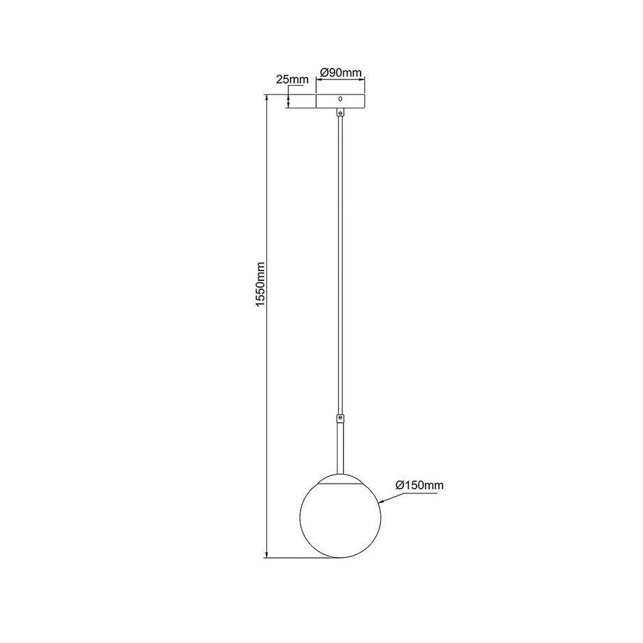 Lampa wisząca Light Prestige Dorado złoty 1 x E14 1 szt.