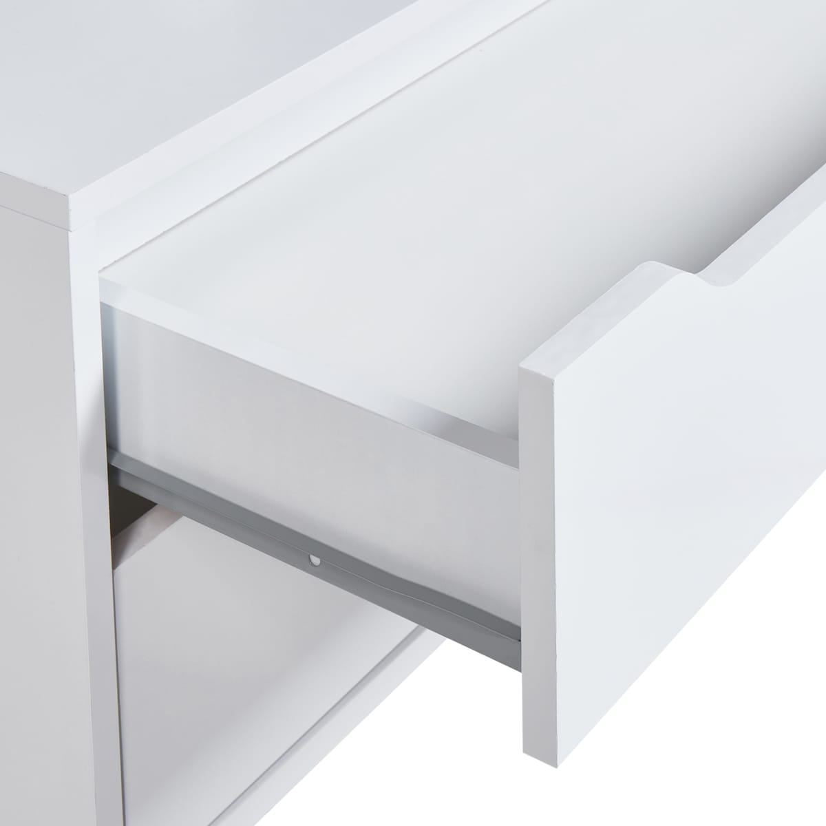 Szafka łazienkowa OSASCO z kółkami 80 cm Biały