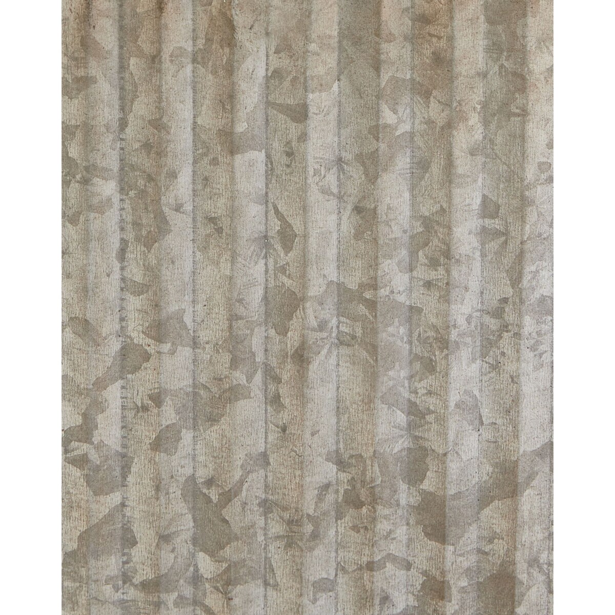 Zestaw 2 doniczek TULIPE Metal 31/41 cm Szary