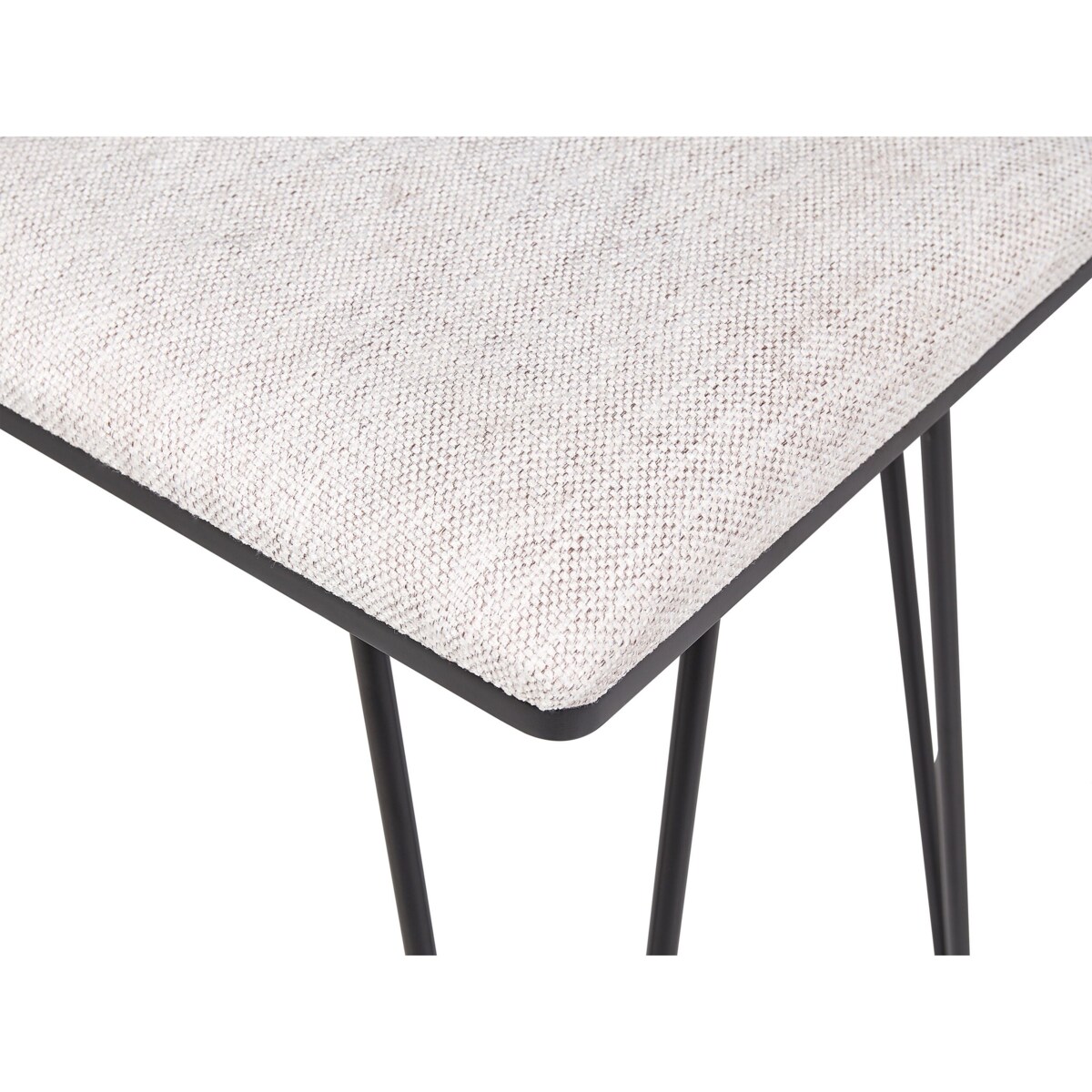 Toaletka 2 szuflady lustro LED ze stołkiem ciemne drewno z czarnym LOIX