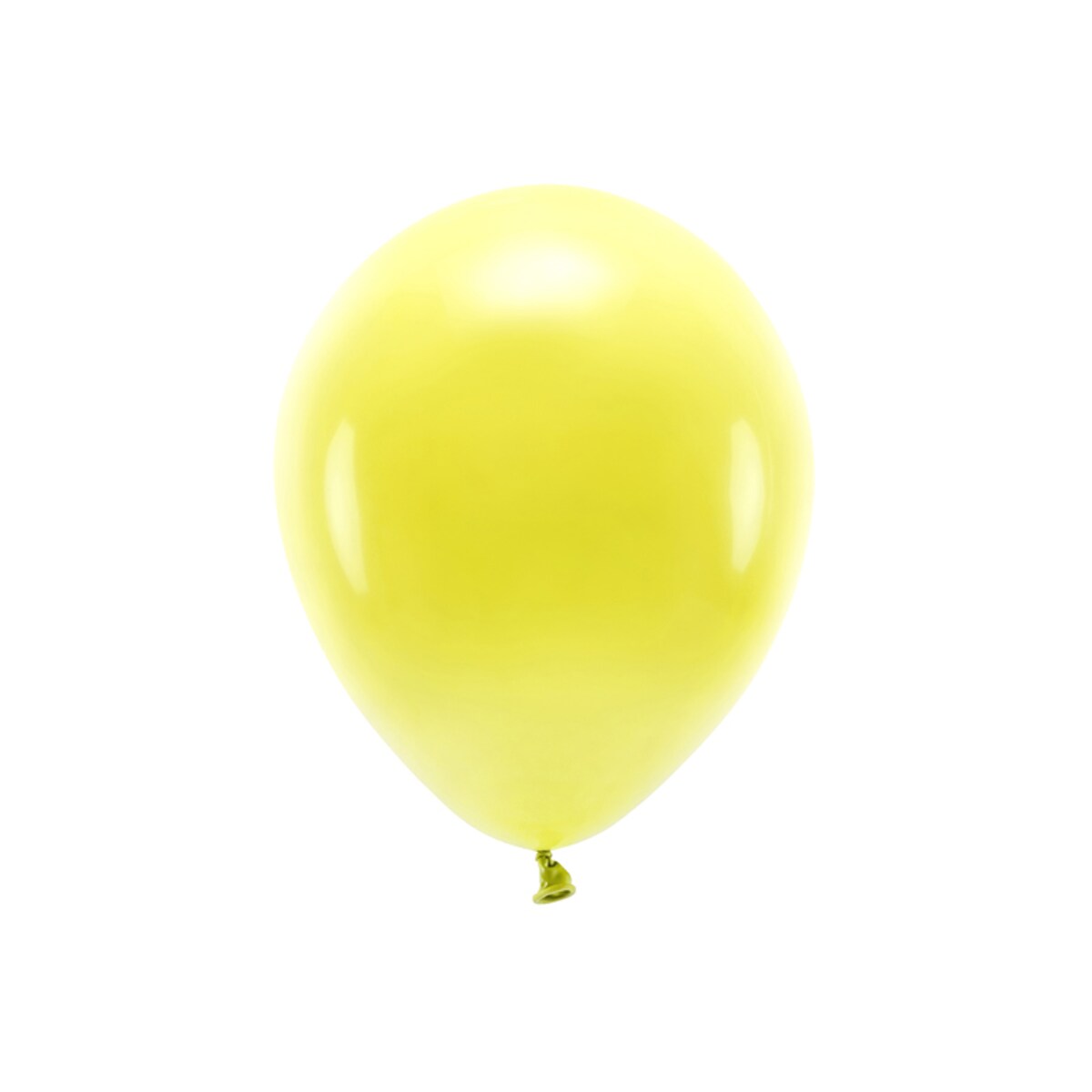Balony Eco 30cm pastelowe, żółty (1 op. / 100 szt.)