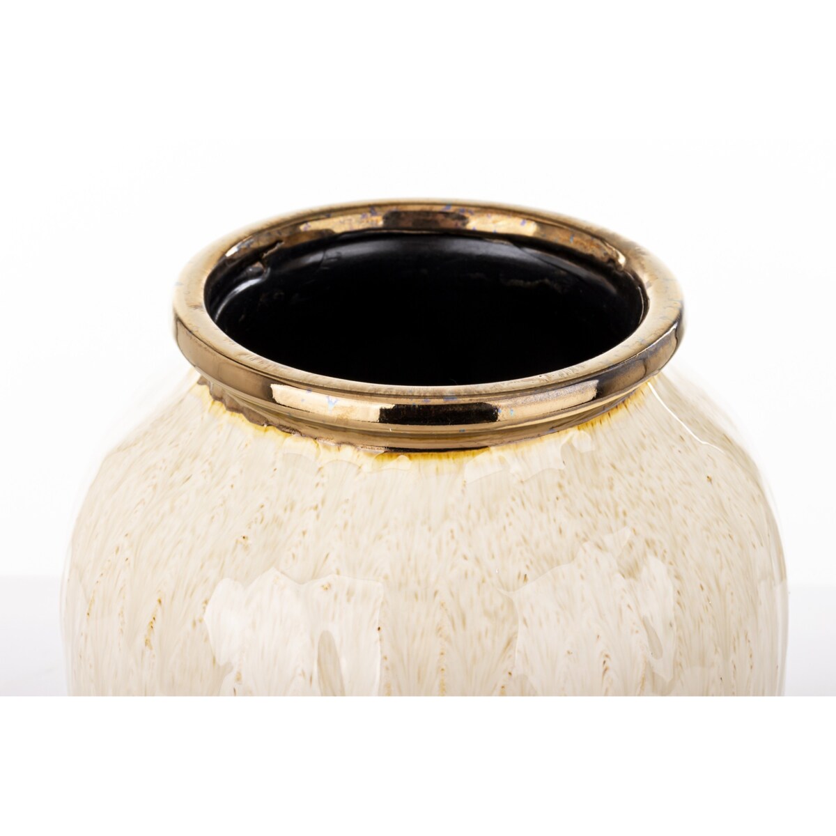 Wazon ceramiczny 20x20x20 cm MEEKE-3 small biały