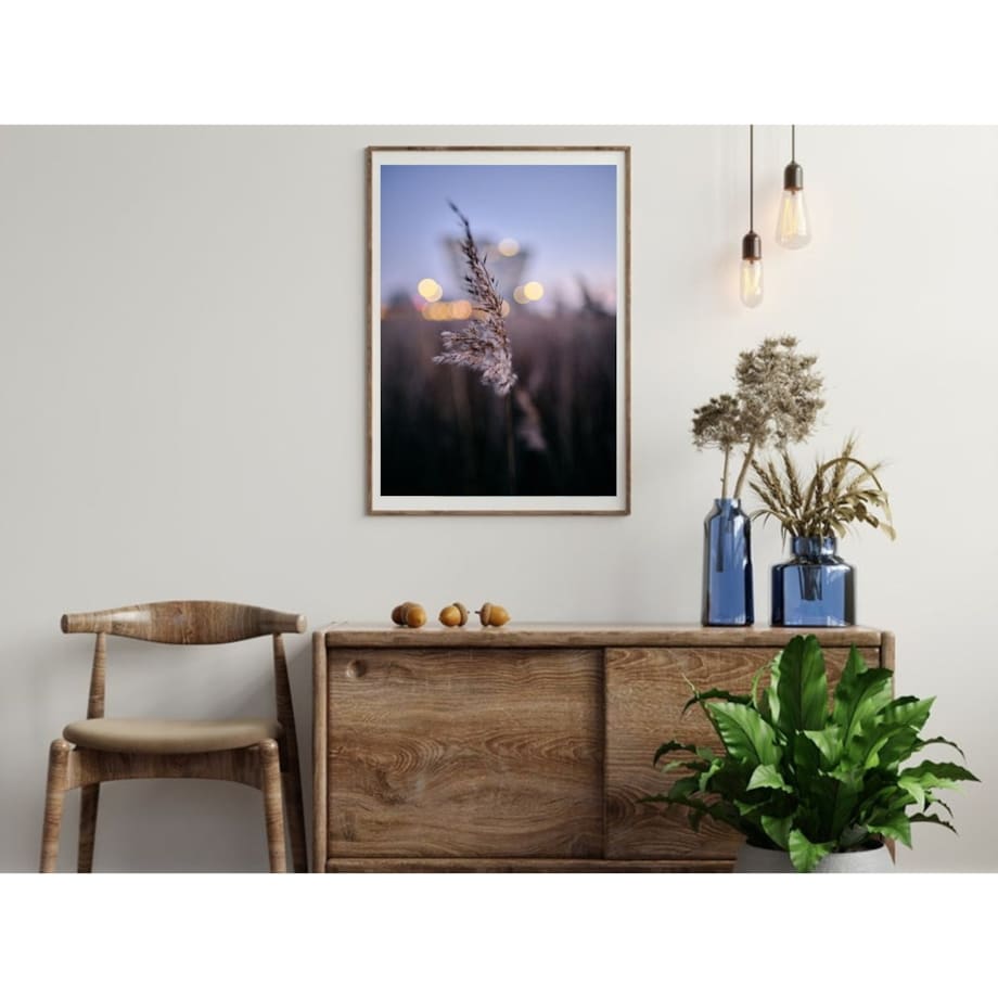 Poster Story, Plakat, Obraz - Pojedyncza Suszona Trawa, wymiary 30 x 42 cm