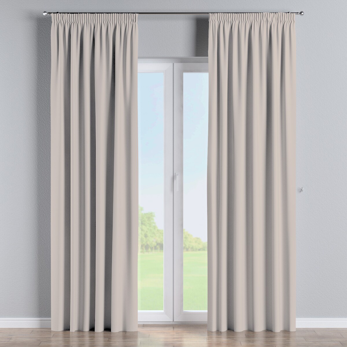 Zasłona na taśmie marszczącej 1 szt. 130x245 kaszmirowy