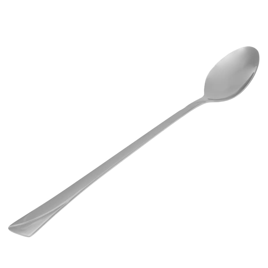 Łyżeczki koktajlowe długie do drinków kawy latte zestaw 6 sztuk Połysk KINGHOFF