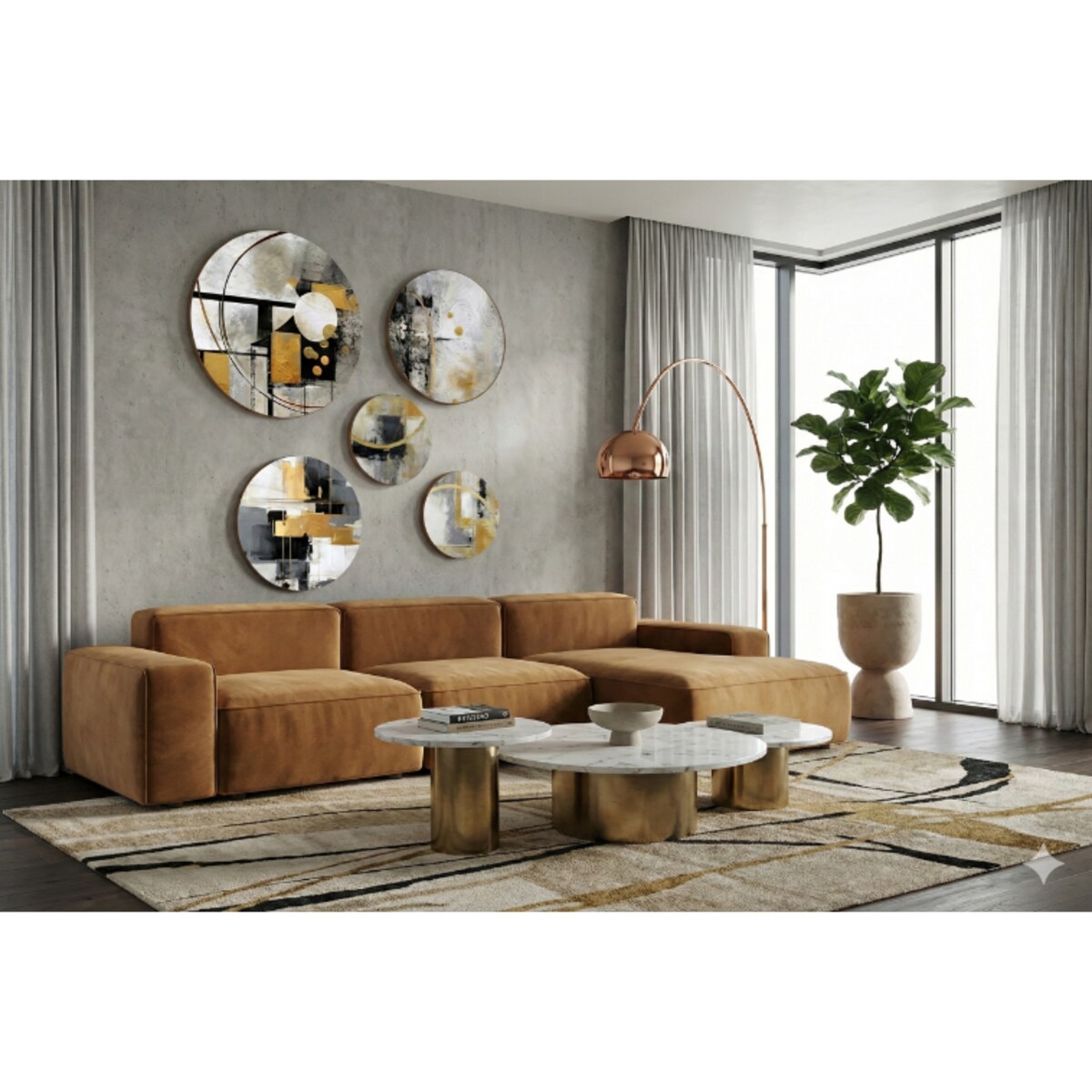 Nowoczesne Złote Obrazy na ścianę do pokoju salonu sypialni Abstrakcja