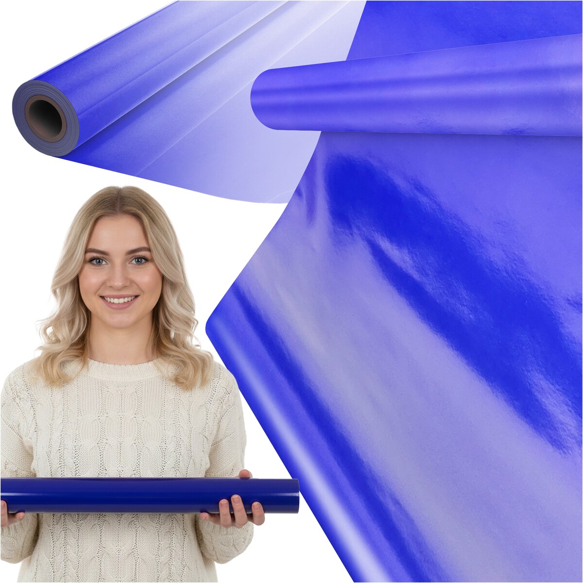 Papier do pakowania prezentów 25 METRÓW MEGAROLKA Urodzinowy Do Paczek Ozdobny