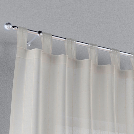 Zasłona na szelkach 1 szt. 130x260 beżowy