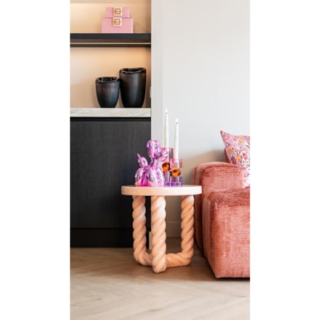 Stolik ROSLY różowy