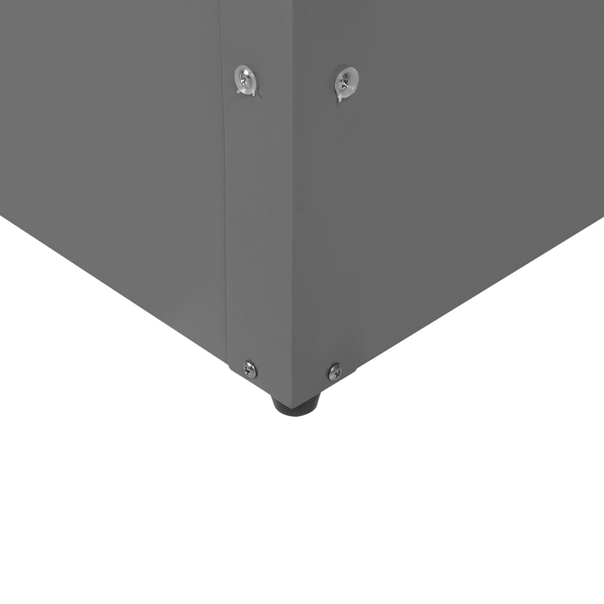 Skrzynia ogrodowa CEBROSA 132 cm 62 cm Szary