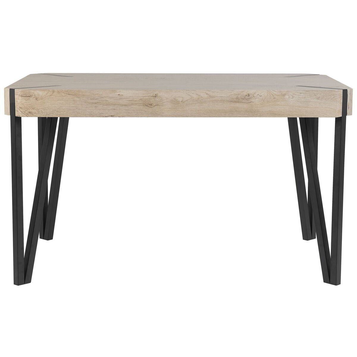 Stół do jadalni CAMBELL Beżowoszary 130 cm 80 cm